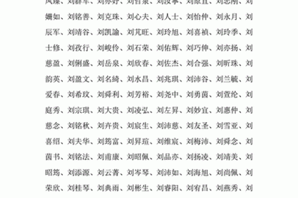 给刘姓男孩取个响亮又有内涵的名字