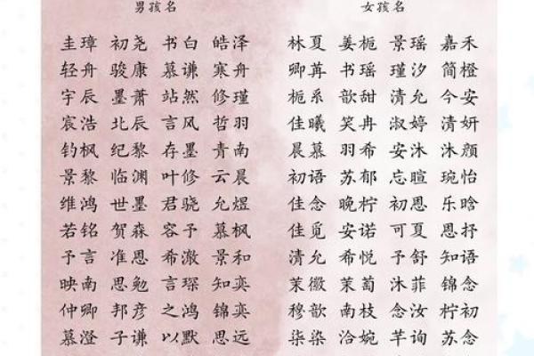 为宝宝挑选独特名字的实用指南