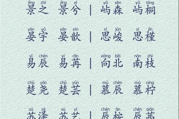 给姓何的宝宝取个有寓意的名字指南