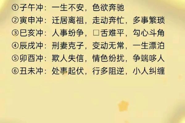 地支六害与命理中的冲克关系探析