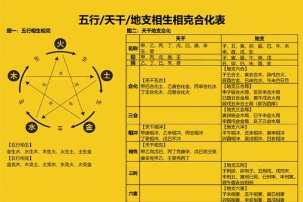 八字天干地支与五行的深度关系