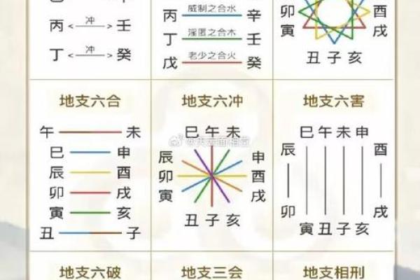 地支关系图解析：深入理解十二地支的相互联系与作用