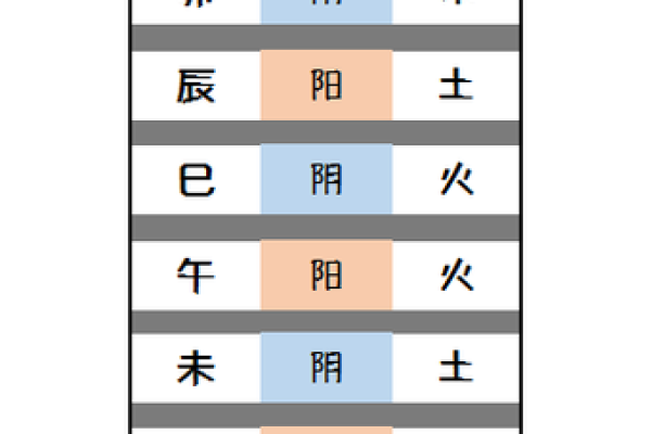 地支属性解析：探索十二地支与五行的深刻联系