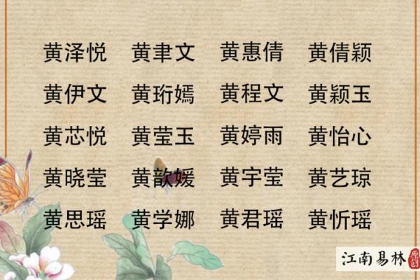 如何为黄姓宝宝选择一个响亮且有内涵的名字