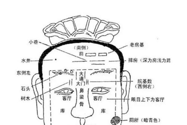 通过面部痣相看官职的高低与权力大小