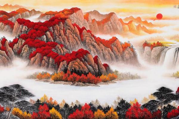 办公室风水画首选：北墙挂什么旺运？