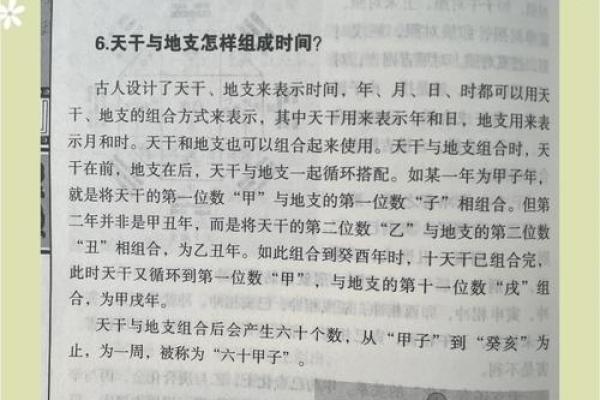 天干地支年份与命运的奥秘