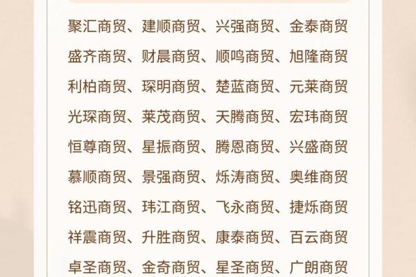 公司起名选择响亮字的五大技巧