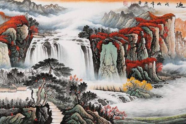 水墨风生，办公室风水池，提升运势的神秘之水