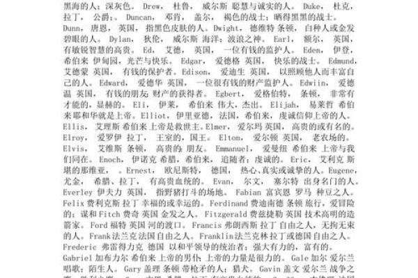 英汉名字的文化差异与命名习惯探讨 英汉名字的文化差异与命名习惯探讨