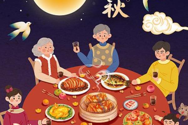 月圆人聚：传统中秋节的民俗魅力