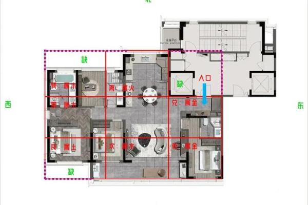 小区转角户型住宅：风水佳地，财运亨通？揭秘转角户型的神秘魅力