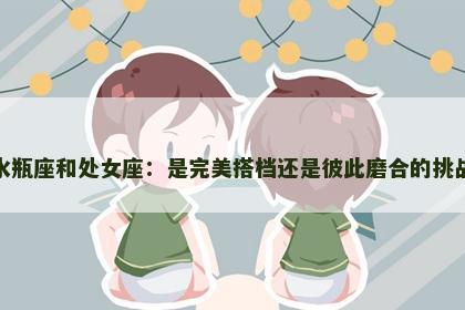 水瓶座和处女座：是完美搭档还是彼此磨合的挑战