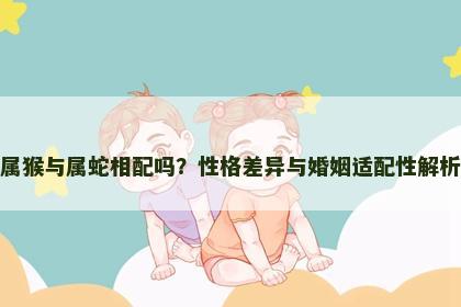 属猴与属蛇相配吗？性格差异与婚姻适配性解析