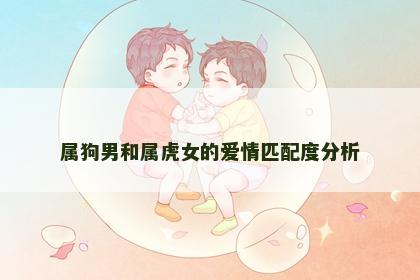 属狗男和属虎女的爱情匹配度分析 属狗男和属虎女的爱情匹配度分析