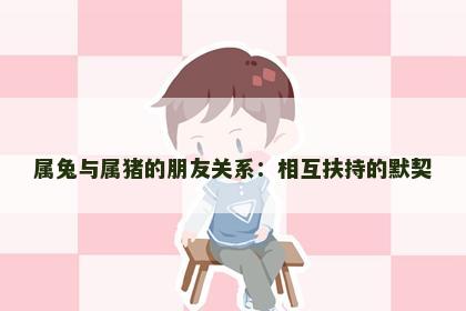 属兔与属猪的朋友关系：相互扶持的默契