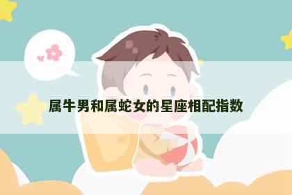 属牛男和属蛇女的星座相配指数