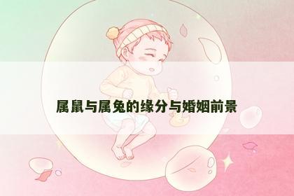 属鼠与属兔的缘分与婚姻前景 属鼠与属兔的缘分与婚姻前景
